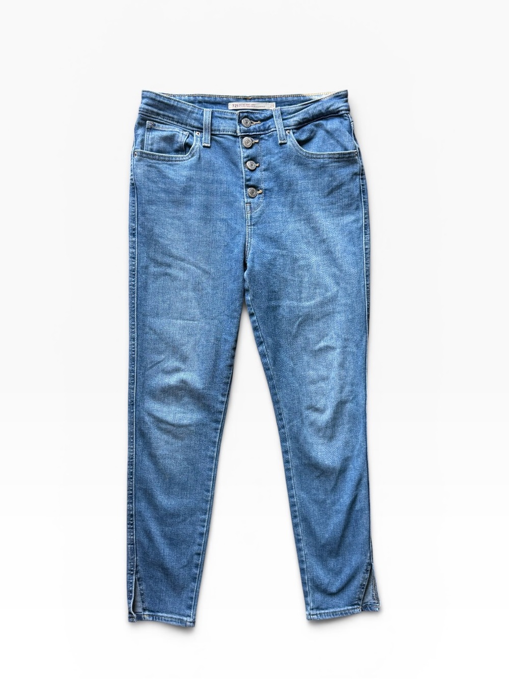 2/$25 Levi's Premium 721 High Rise Skinny Ankle Jeans - Picture 2 of 7